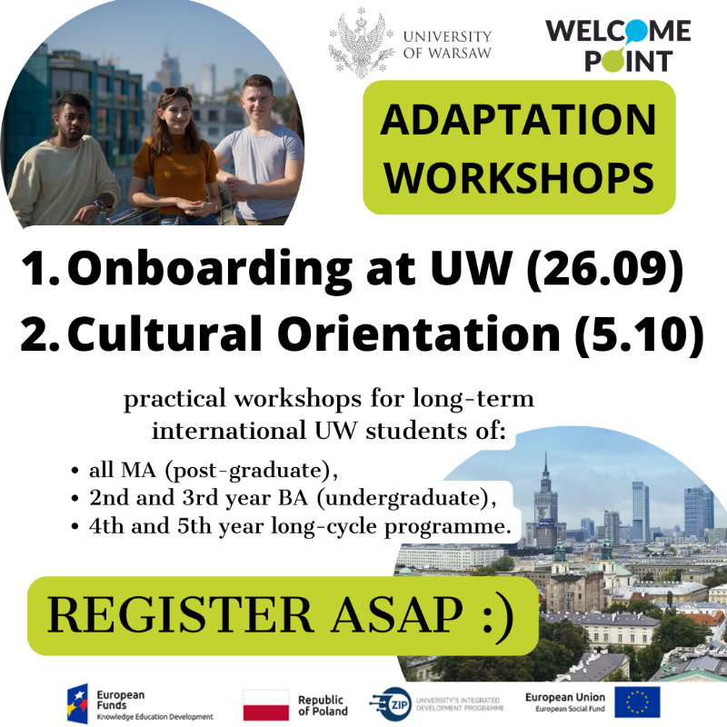 Warsztaty adaptacyjne dla studentów zagranicznych