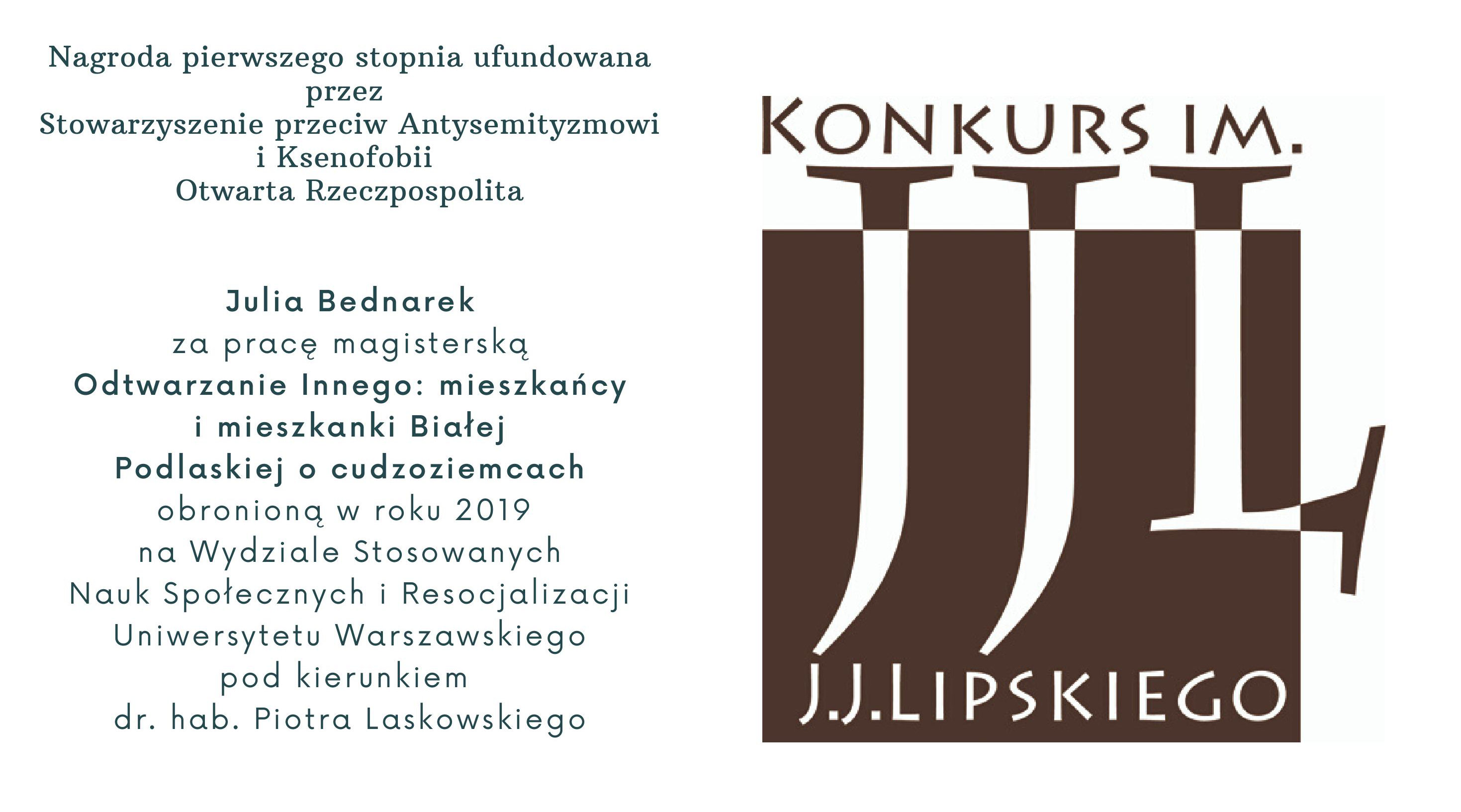 Nagroda I stopnia