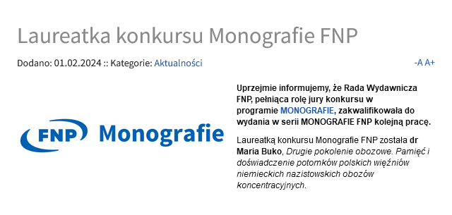 Monografie